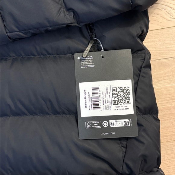 Womens Arcteryx Thorium Hoody coat size XL - Picture 2 of 4